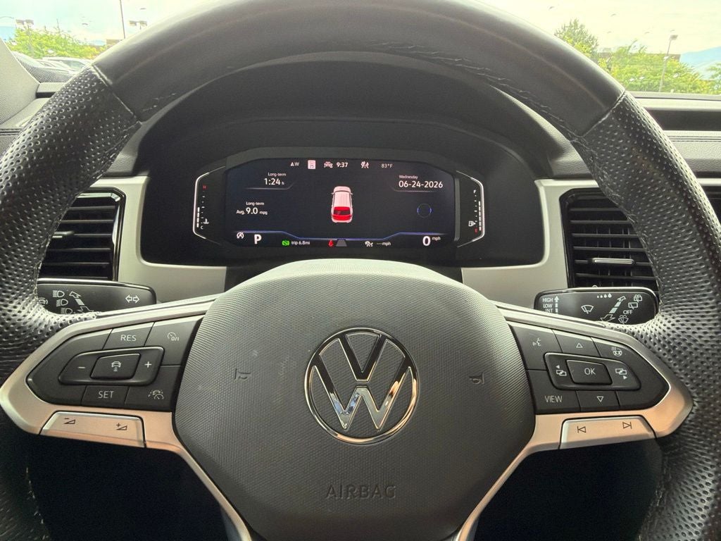 2023 Volkswagen Atlas Cross Sport 3.6L V6 SEL R-Line Black