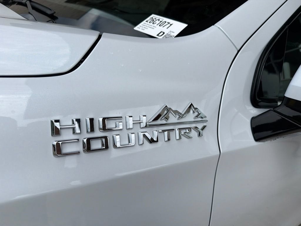 2026 Chevrolet Tahoe High Country