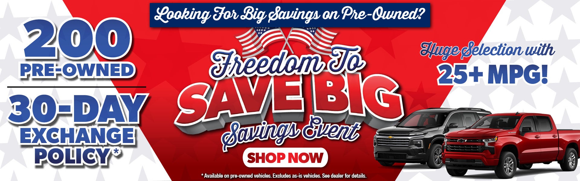 Preowned Specials
