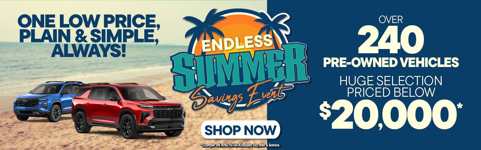 Pre-Owned Vehicles