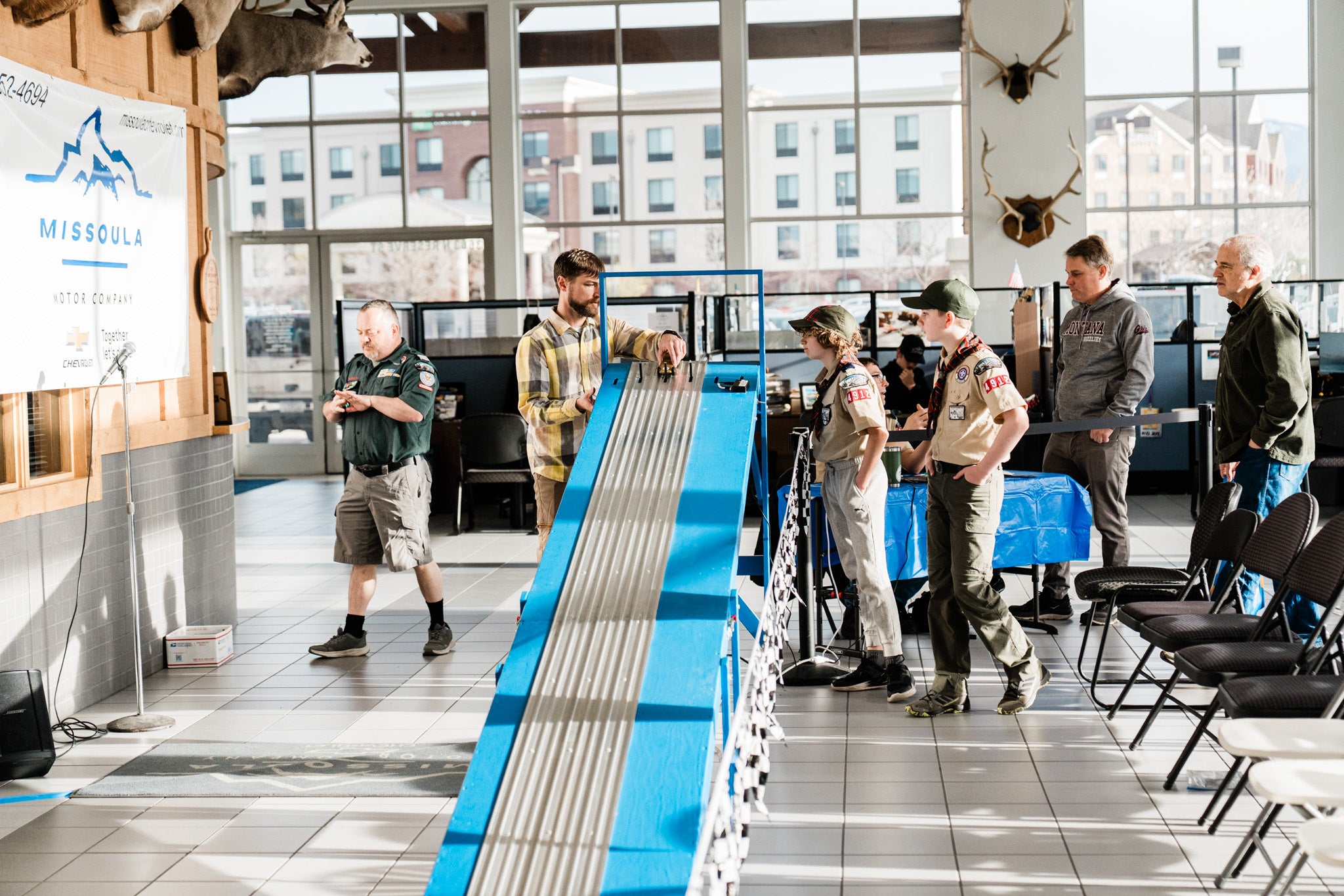 Pinewood Derby Event