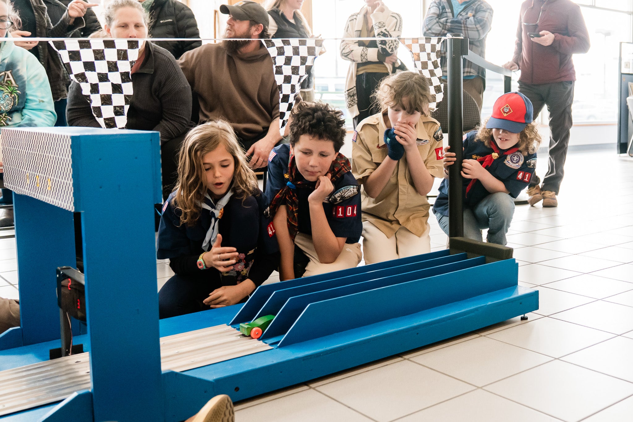 Pinewood Derby Event